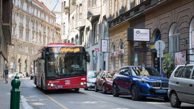 New traffic pattern in Inner Erzsébetváros