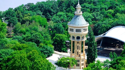 Margaret Island Open-air Theatre Water Tower and Panoramic Lookout Tower