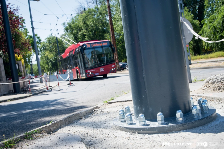 Trolifejlesztés Zuglóban.