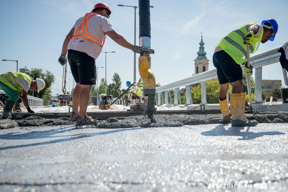 Flórián téri munkák.
