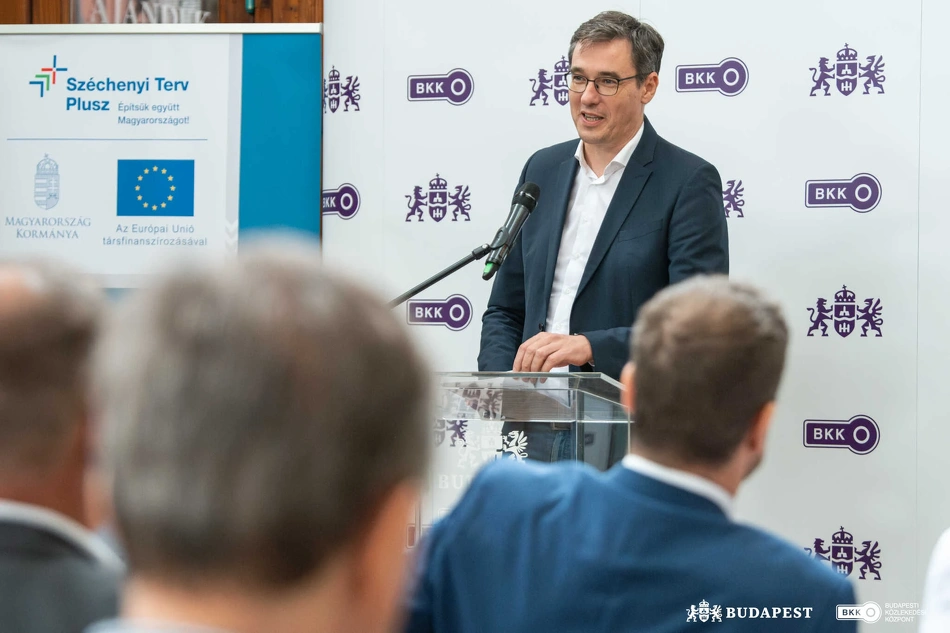 Karácsony Gergely főpolgármester sajtótájékoztatón