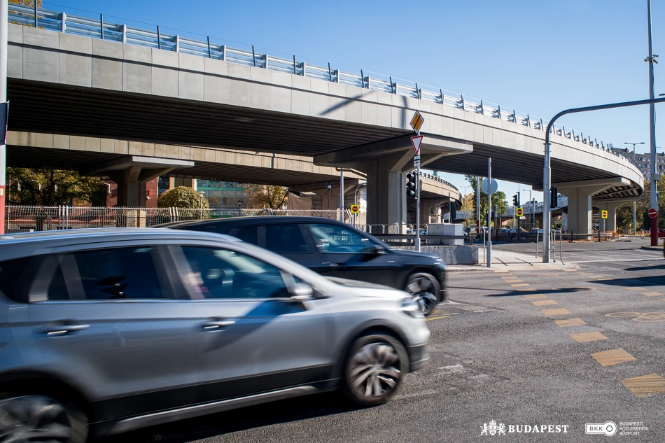 Flórián tér felüljárók.