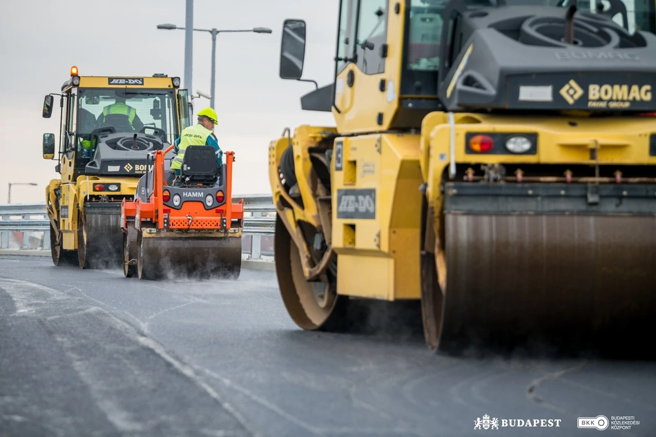 Flórián téri aszfaltozás