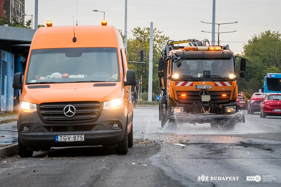 Köztisztasági akció Kőbányán.