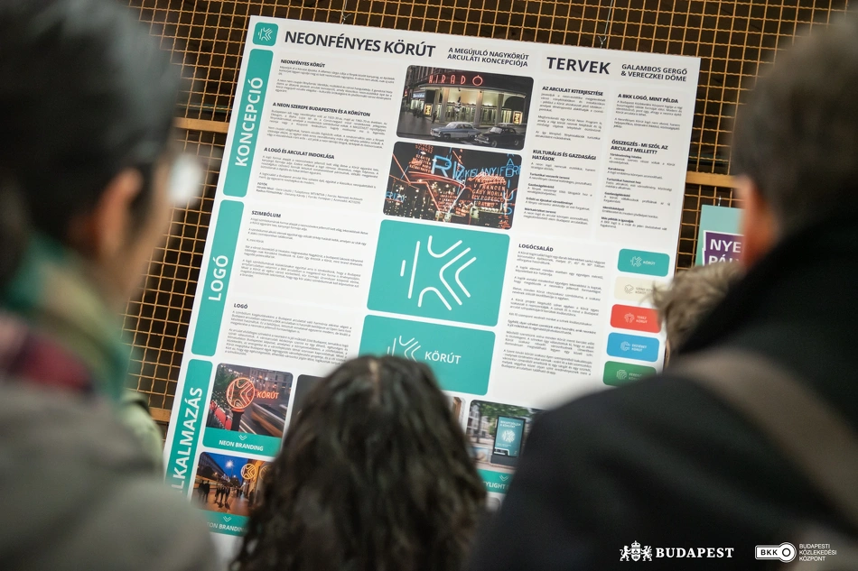 A győztes koncepció a kiállításon
