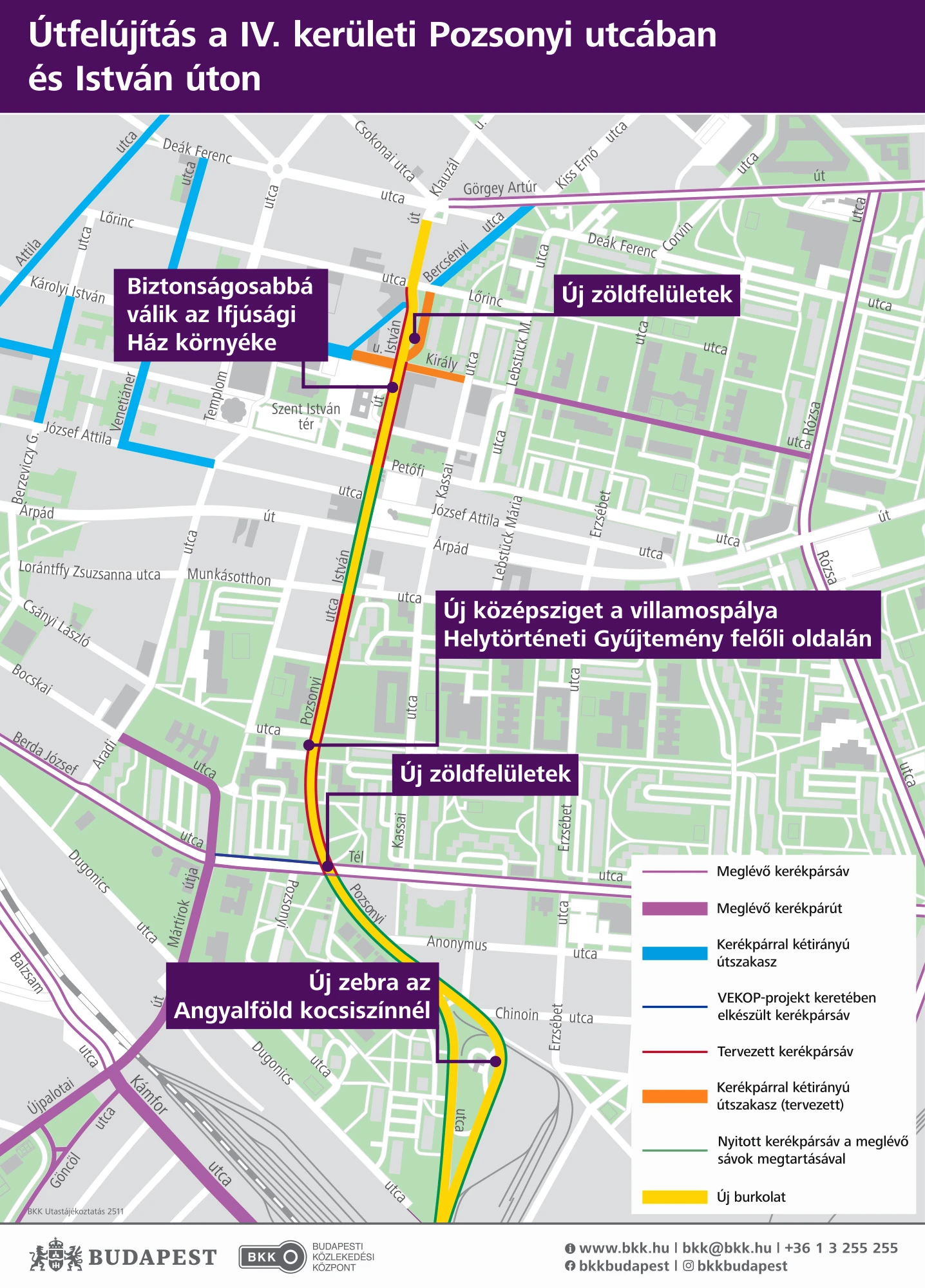 Térképen az újpesti fejlesztés.