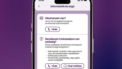 A BudapestGO-ban már chaten is elérhető a Budapesti Utasbiztonsági Szolgálat