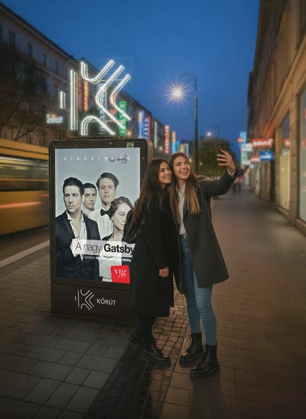 Látványterv a Nagykörútról