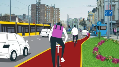 Hétfőn indul az újpesti útfelújítás: hónapokra változik a forgalom az István úton és a Pozsonyi utcában