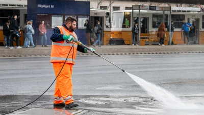Ellenőrzés és koncentrált nagytakarítás a Népligetnél: közös akció a tisztább és biztonságosabb fővárosért