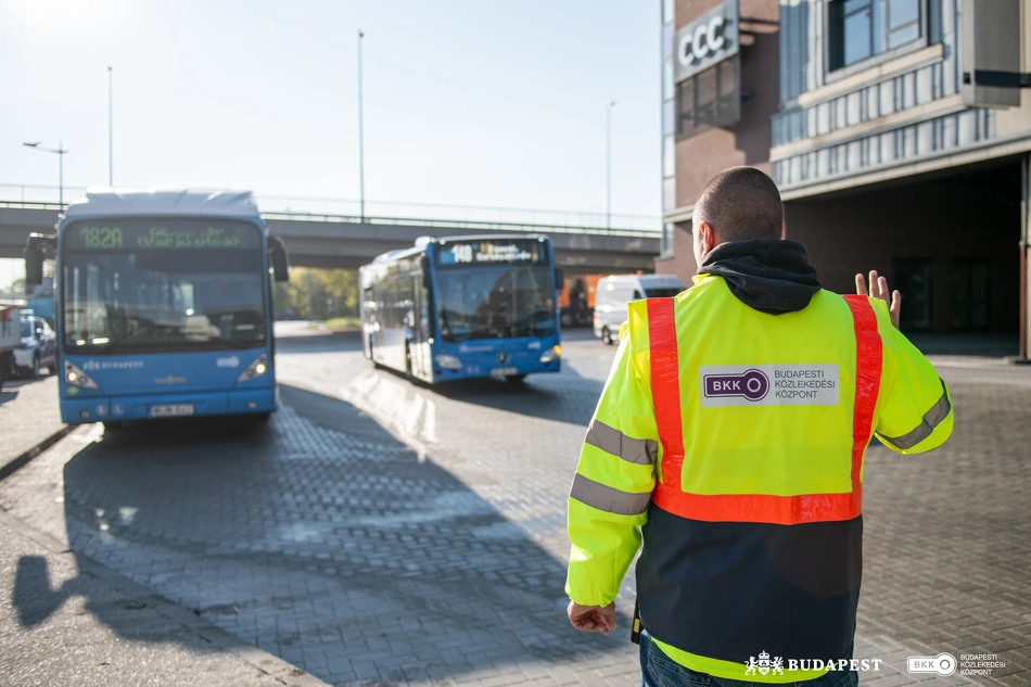 Köztisztasági és közrendvédelmi akció a KÖKI-nél.
