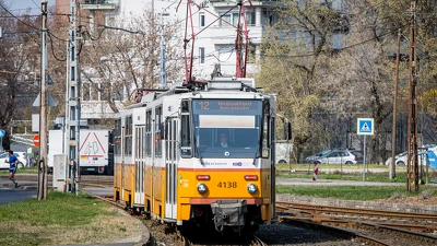Hosszabb útvonalon jár a 12-es villamos április közepétől