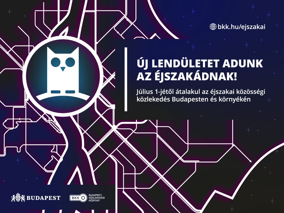 Átalakul az éjszakai közösségi közlekedés