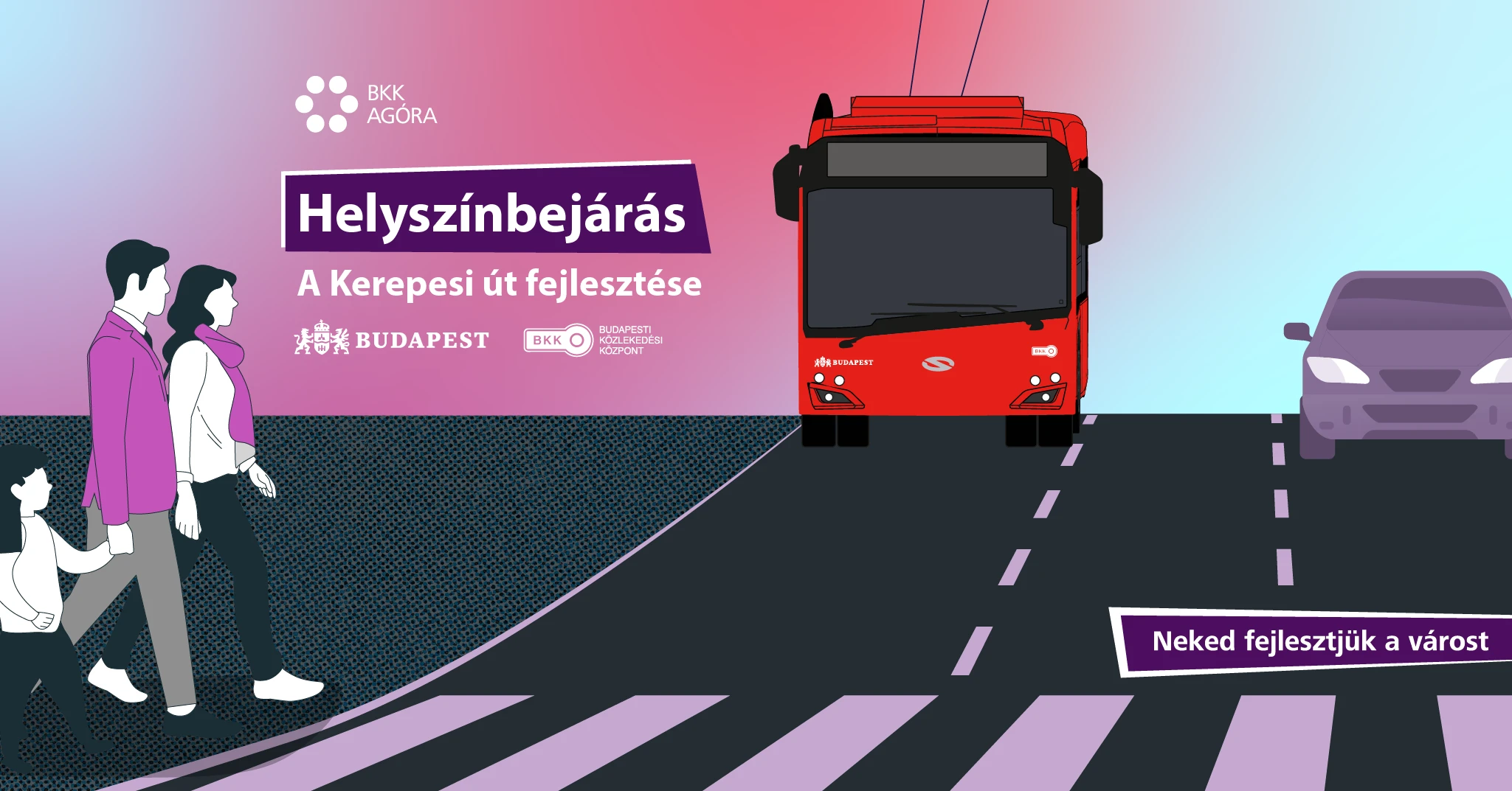 Figyelemfelhívó illusztráció, ami a Kerepesi úti igényfelmérő helyszínbejárásáról sz