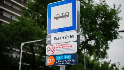 A megújuló Ecseri úti csomópontban is fejlesztette az utastájékoztatást a BKK