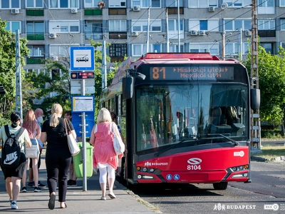 Társadalmi egyeztetés a 81-es trolibusz útvonalának meghosszabbításáról