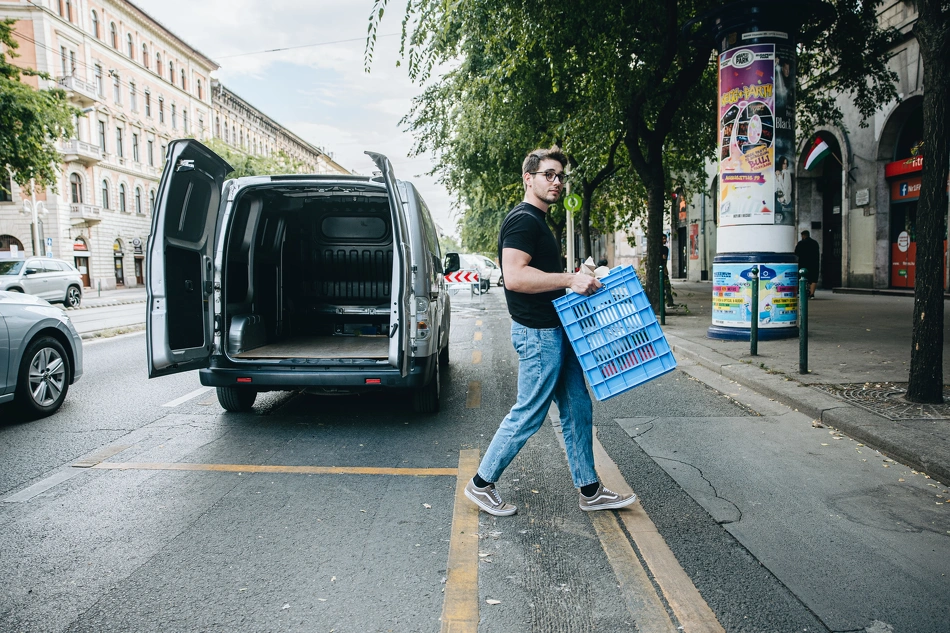 Rakodás a Nagykörúton