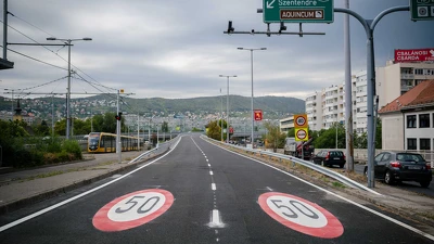 Vasárnap hajnalban újra megnyílik a Flórián téri északi felüljáró 